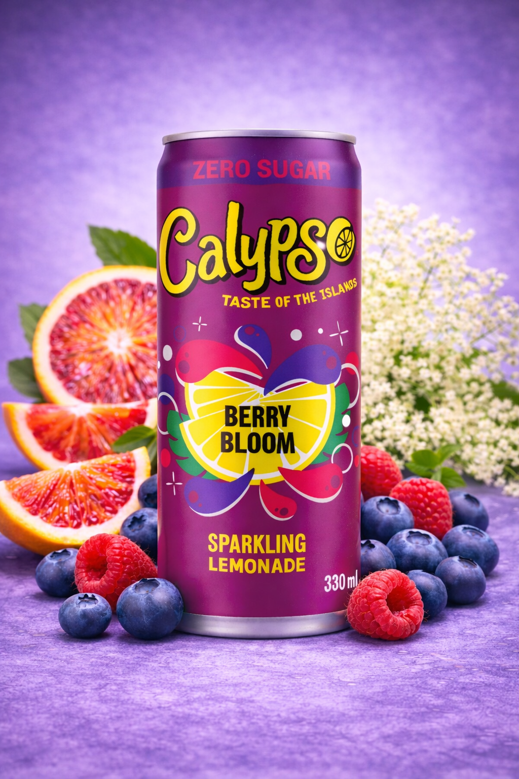 Calypso - Berry Bloom Zero Sugar - 330ml